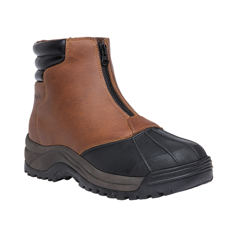 Propet Blizzard Mid Zip Støvler Herre Brune Sort | OI60EL1G