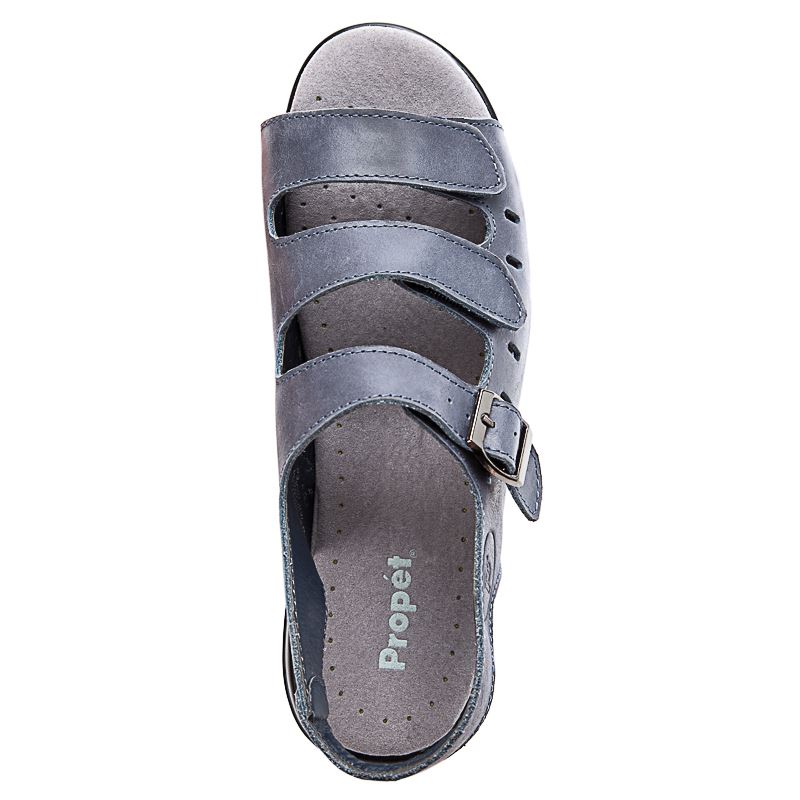 Propet Breeze Sandaler Dame Blå | EcQNi3tx