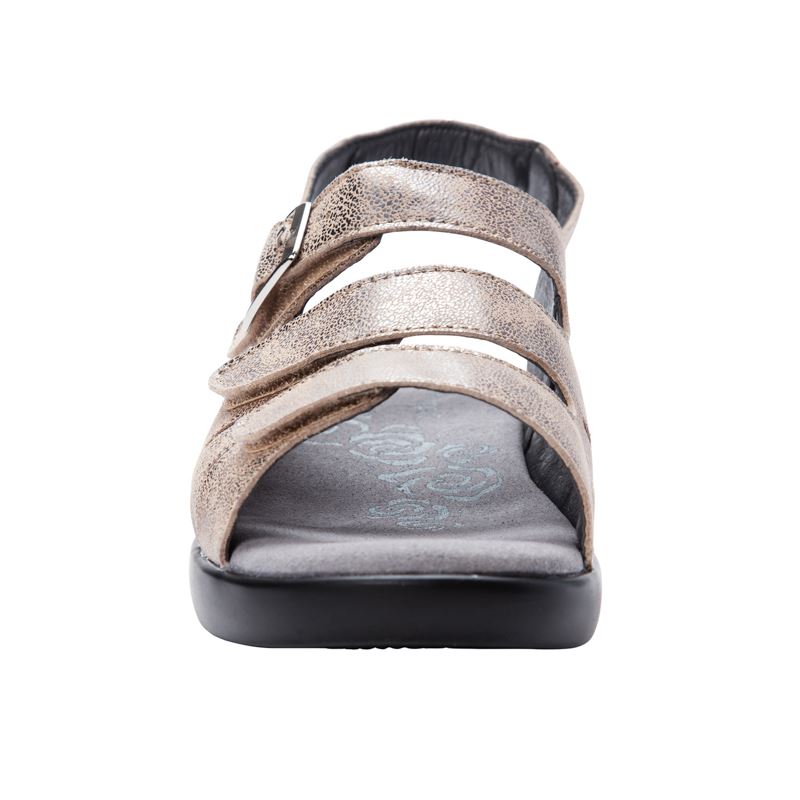 Propet Breeze Sandaler Dame Pearl Pewter | 0OiKF12f