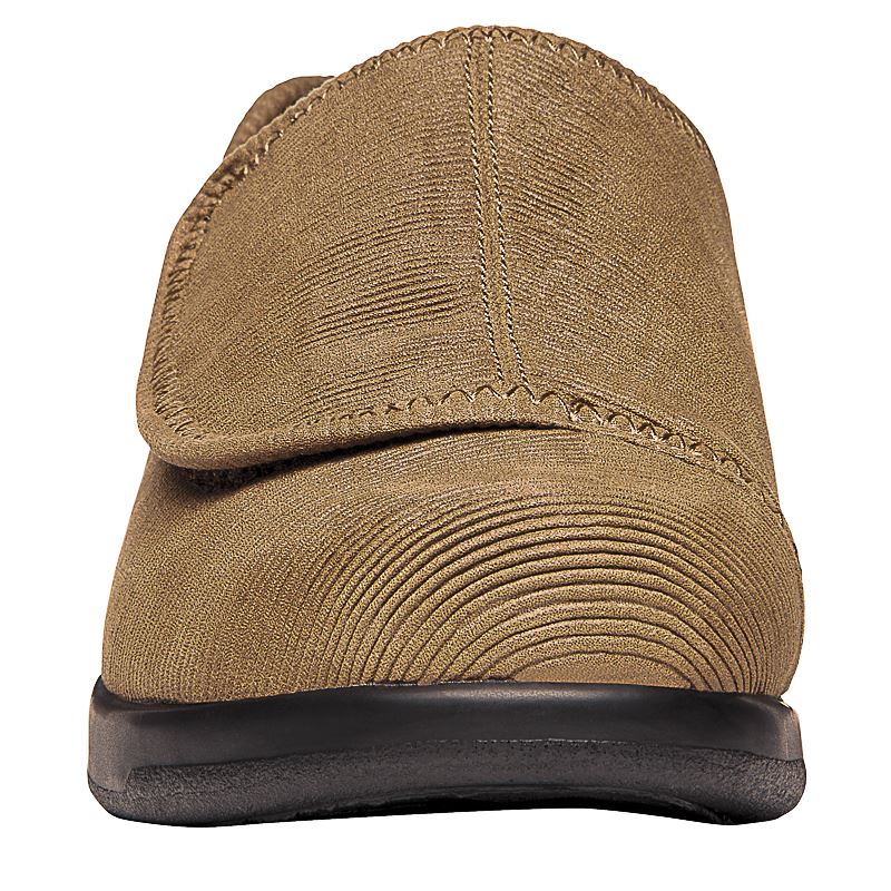 Propet Cush'N Foot Diabetic Herre Sand Corduroy | Mp2qxjWo