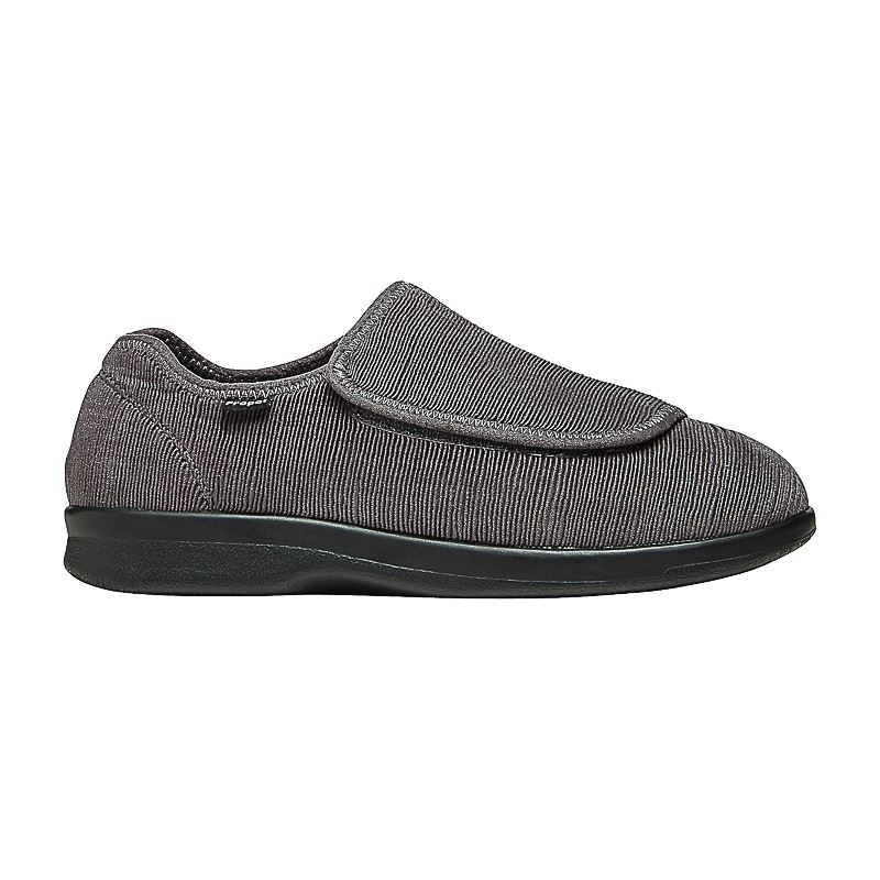 Propet Cush'N Foot Diabetic Herre Slate Corduroy | dGutGNWw