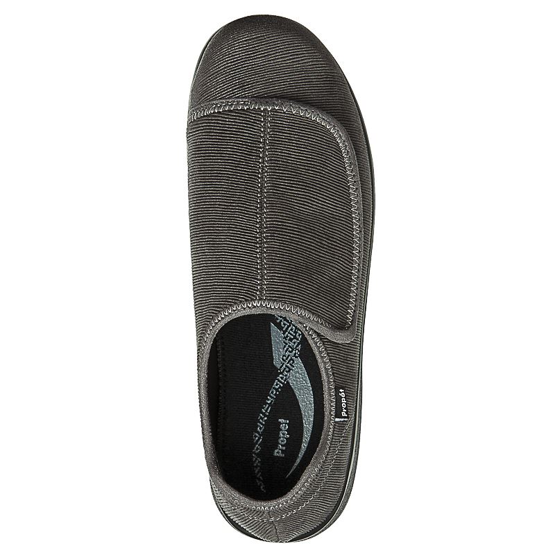 Propet Cush'N Foot Diabetic Herre Slate Corduroy | dGutGNWw