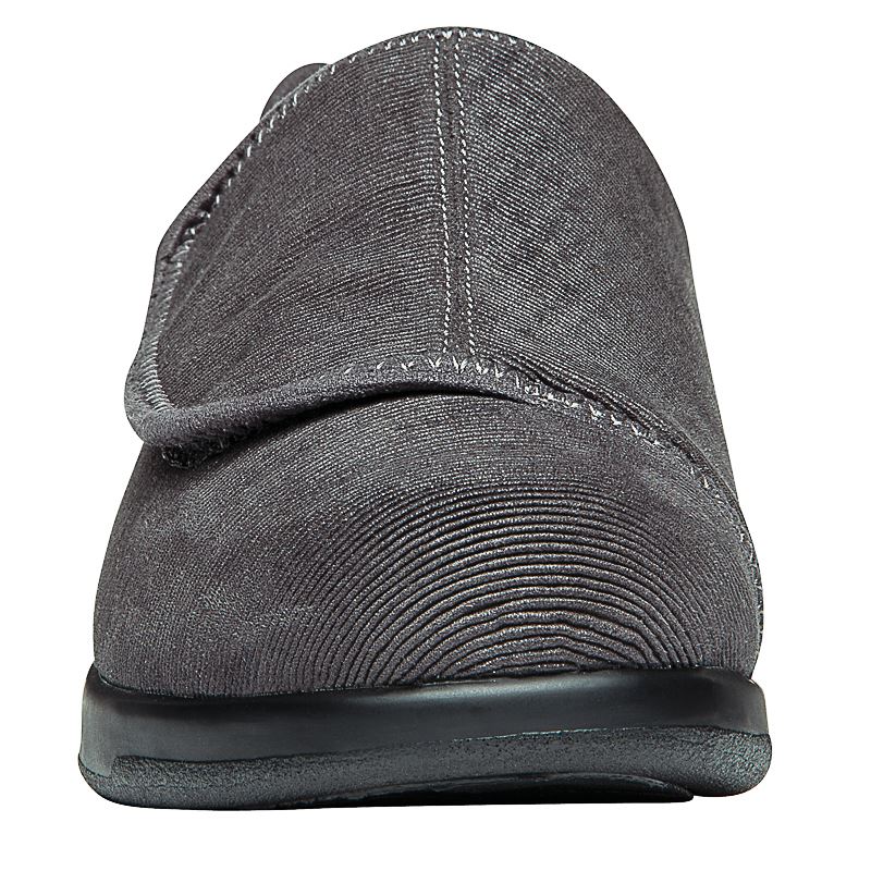 Propet Cush'N Foot Flade Sko Herre Slate Corduroy | XdCAmCbf