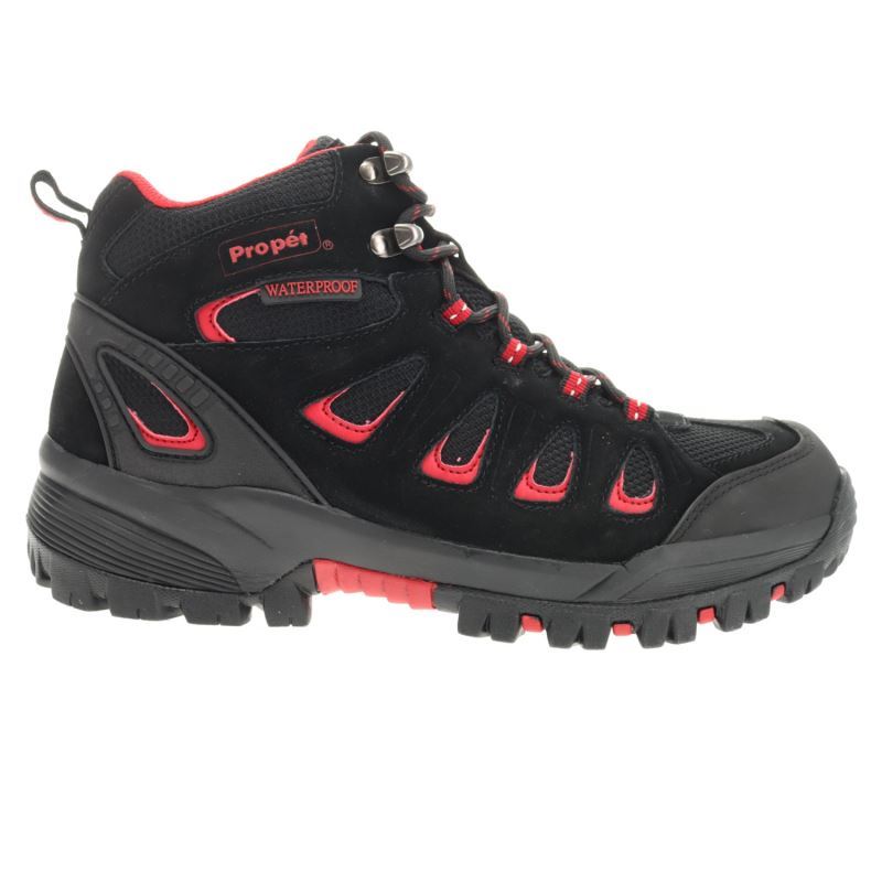 Propet Ridge Walker Outdoor Sko Herre Sort Rød | pW2DwZlk