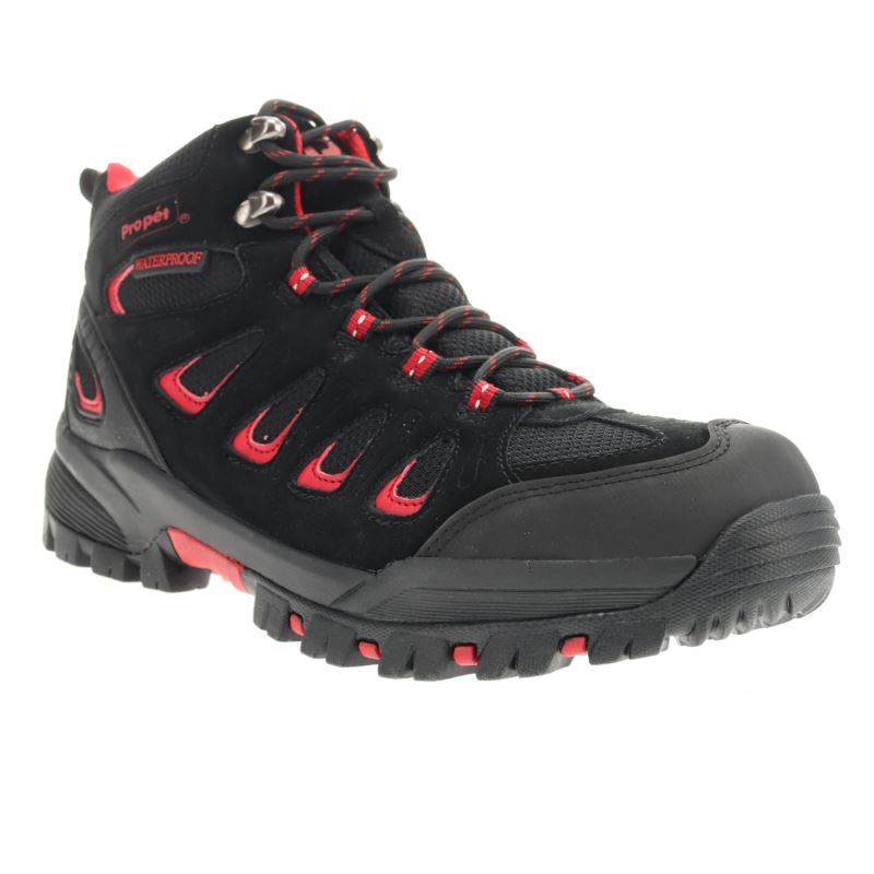 Propet Ridge Walker Outdoor Sko Herre Sort Rød | pW2DwZlk