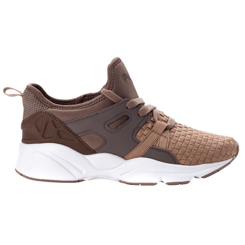 Propet Stabil UltraWeave Sneakers Dame Taupe | nnxr8Eet