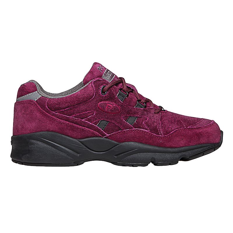 Propet Stabil Walker Sneakers Dame Berry Suede | TkNzJGyd