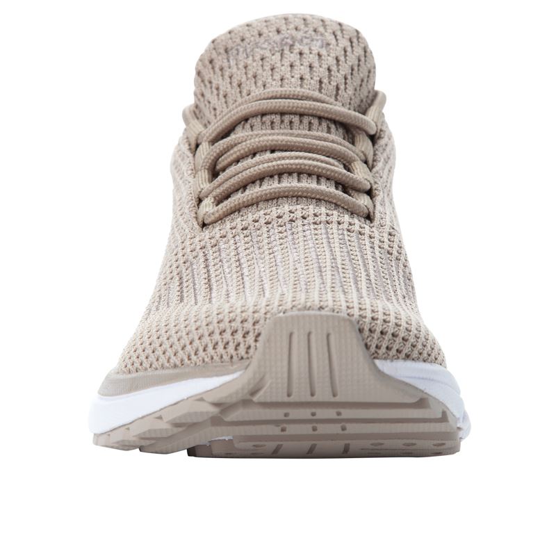 Propet Tour Knit Sneakers Dame Brune | FBA5xOWl