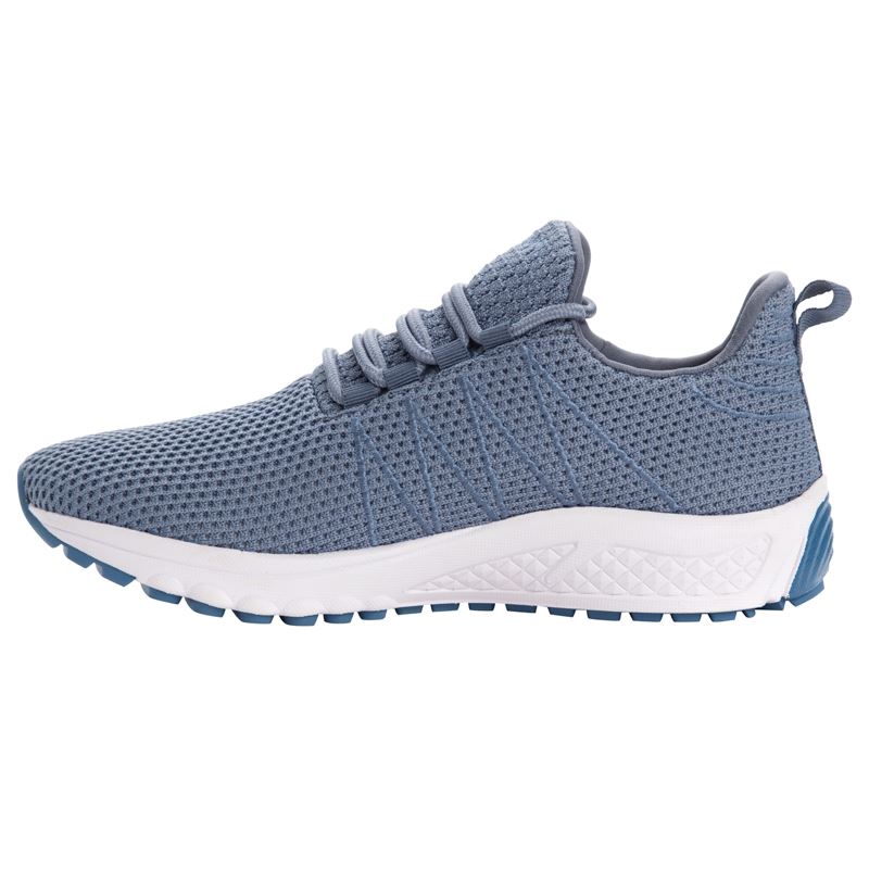 Propet Tour Knit Sneakers Dame Denim | lMz5IO9x