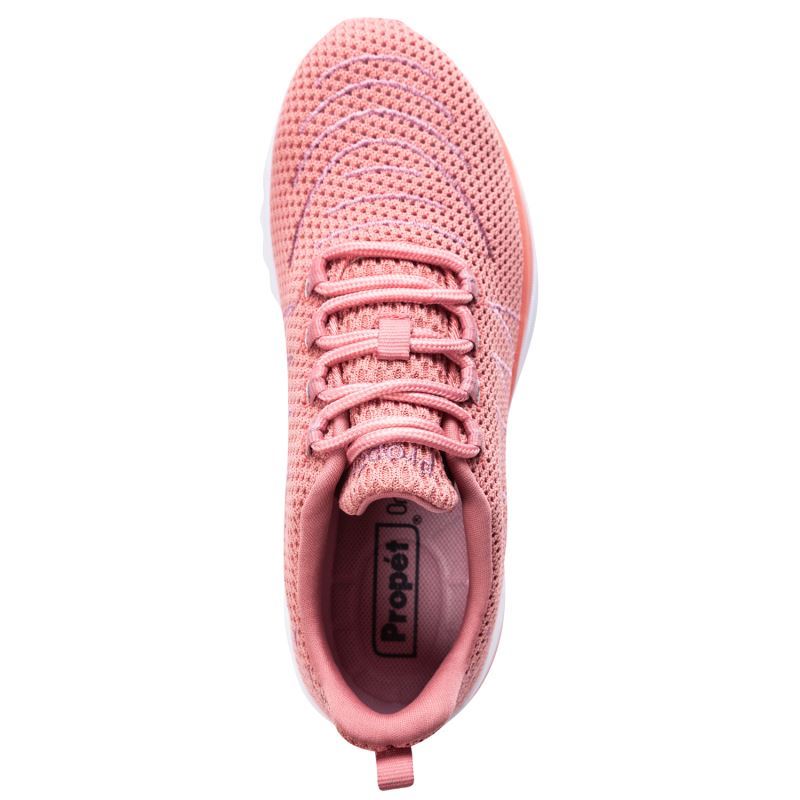 Propet Tour Knit Sneakers Dame Mørkelyserød | 1MvjajnO