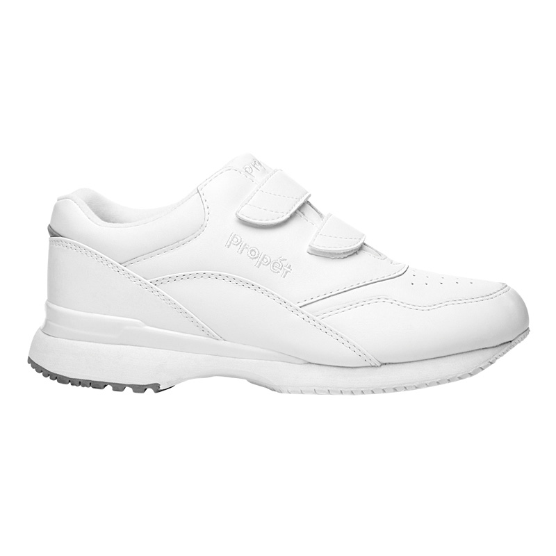 Propet Tour Walker Páskové Sneakers Dame Hvide | Dk9eI83c