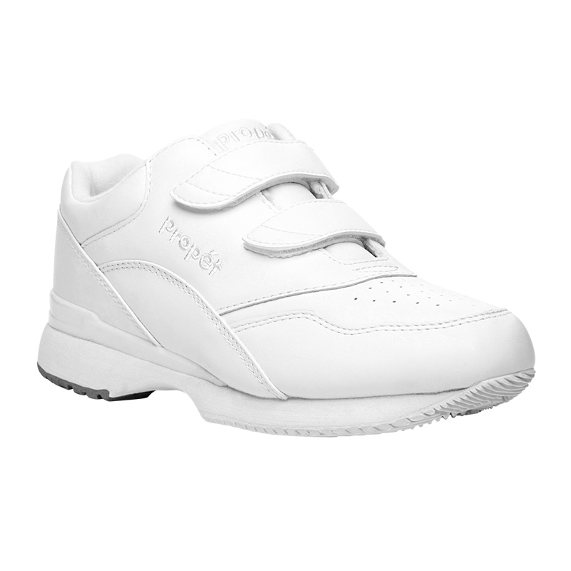 Propet Tour Walker Páskové Sneakers Dame Hvide | Dk9eI83c