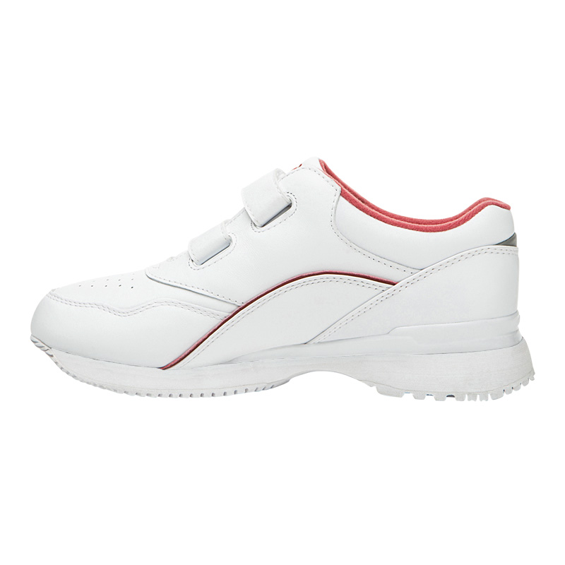 Propet Tour Walker Páskové Sneakers Dame Hvide | wJ1lxa3i