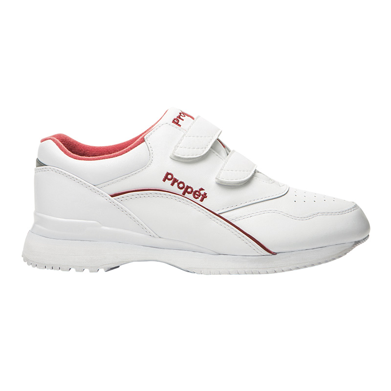 Propet Tour Walker Páskové Sneakers Dame Hvide | wJ1lxa3i