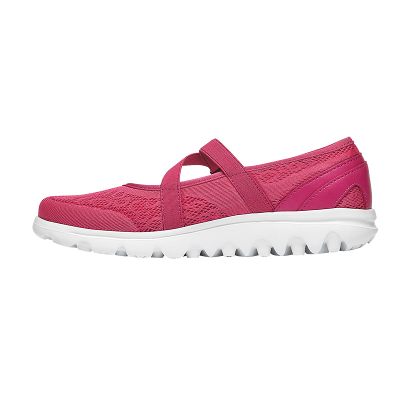 Propet TravelActiv Mary Jane Sneakers Dame Rød | CC49bkmX