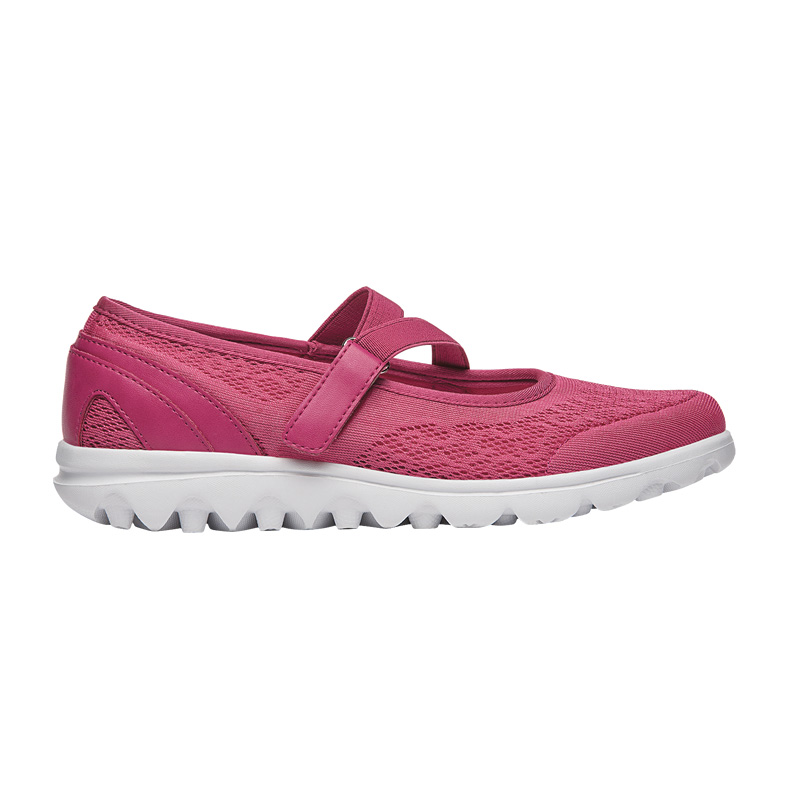 Propet TravelActiv Mary Jane Sneakers Dame Rød | CC49bkmX