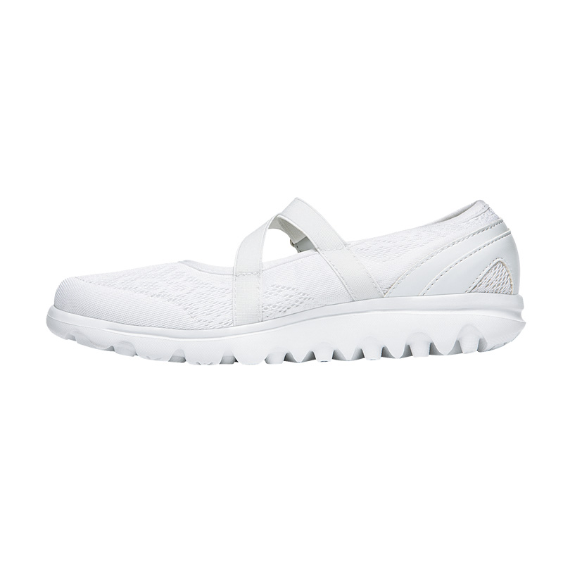 Propet TravelActiv Mary Jane Sneakers Dame Hvide | ofBJ0y1Z