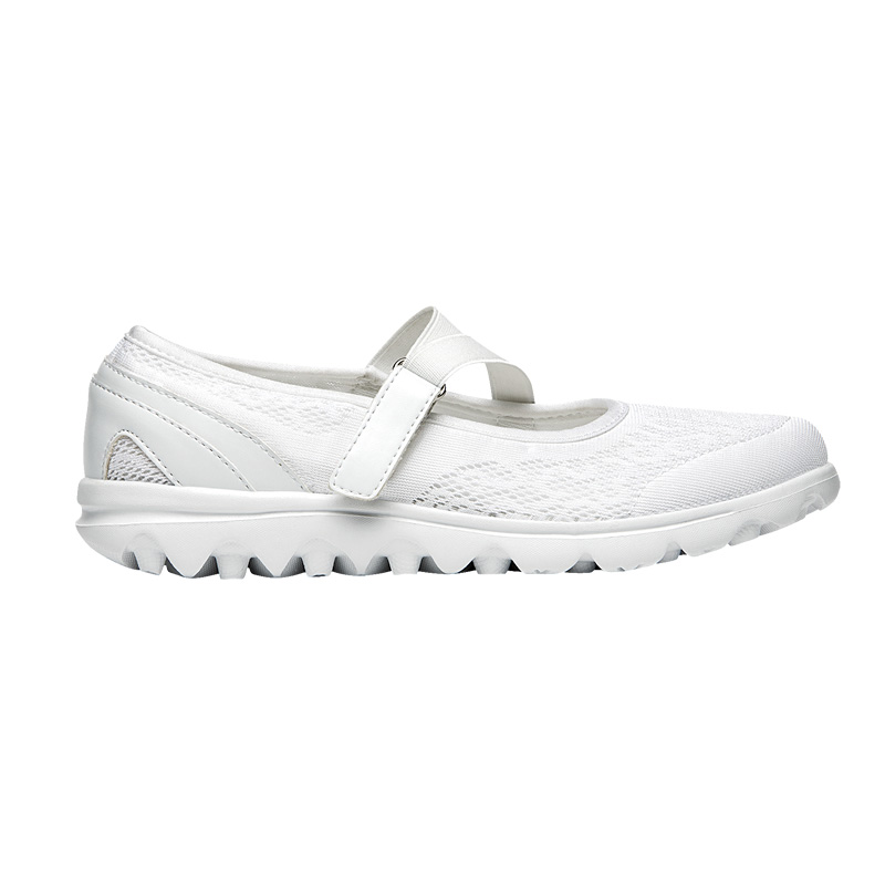 Propet TravelActiv Mary Jane Sneakers Dame Hvide | ofBJ0y1Z