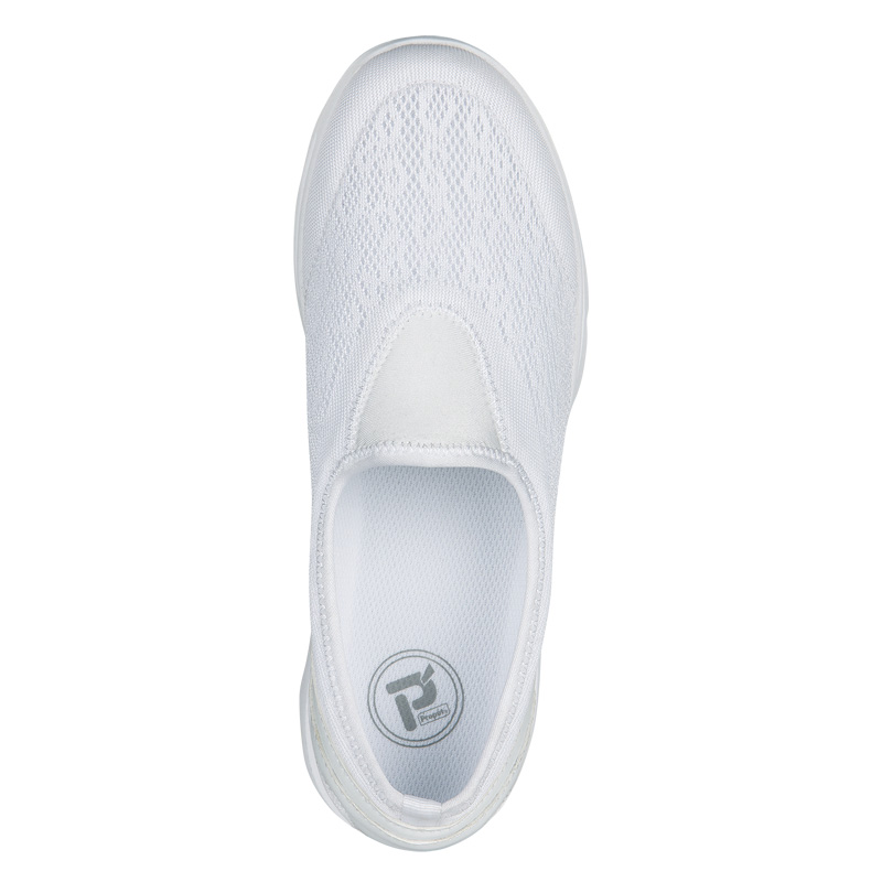 Propet TravelActive Slip-On Sneakers Dame Hvide | 3Y1alxFN