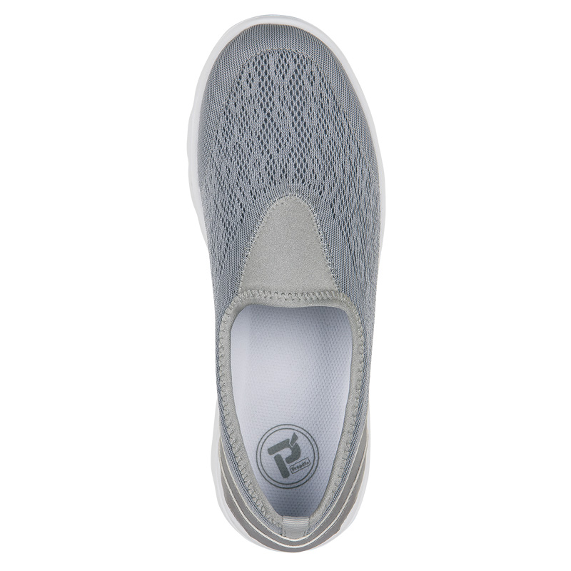 Propet TravelActive Slip-On Sneakers Dame Sølv | YV5CP9nY