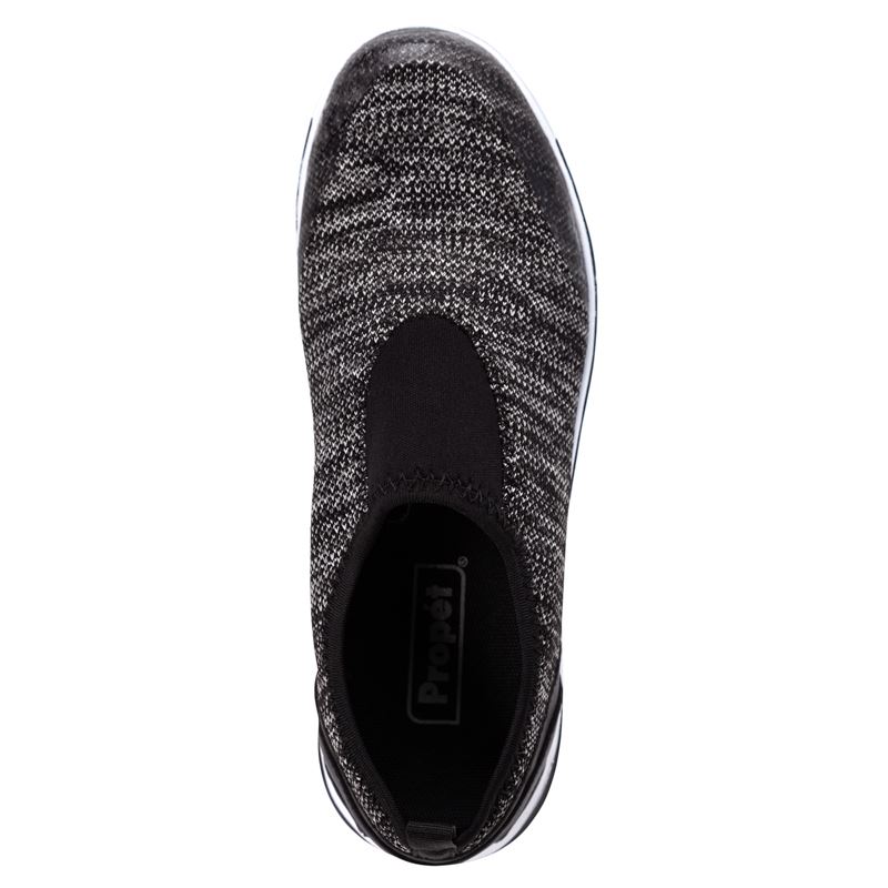 Propet TravelActive Slip-On Sneakers Dame Sort | fgEY1eAA