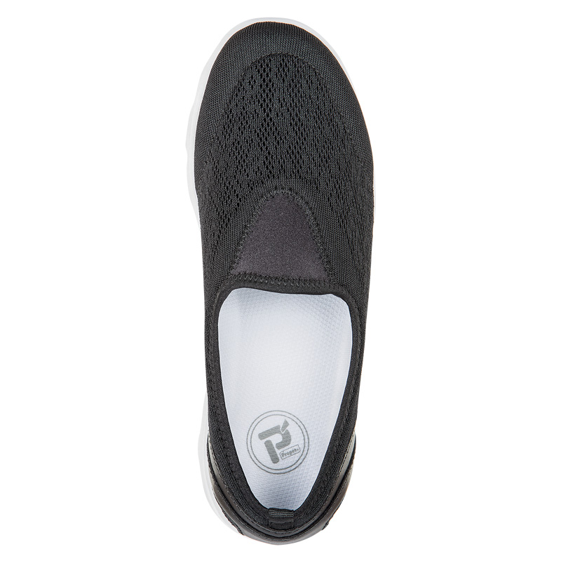 Propet TravelActive Slip-On Sneakers Dame Sort | uxr8DP34