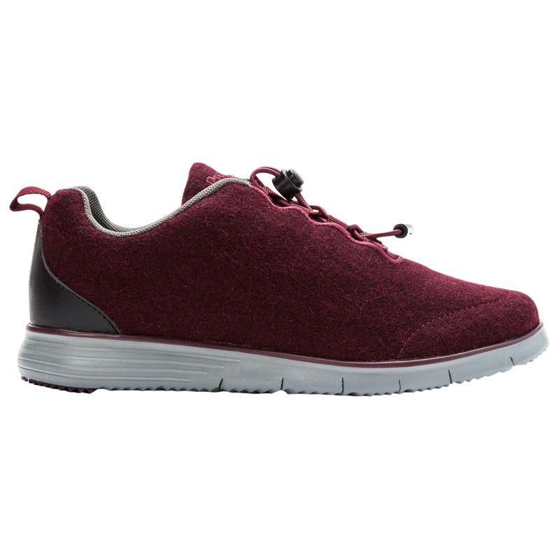 Propet TravelFit Prestige Sneakers Dame Bordeaux | 6SCEPQNr