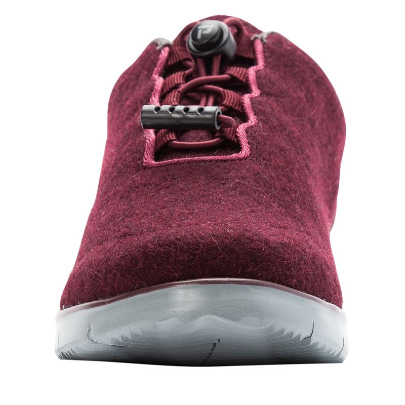 Propet TravelFit Prestige Sneakers Dame Bordeaux | 6SCEPQNr