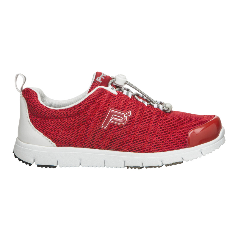 Propet TravelWalker II Sneakers Dame Rød Hvide | pYJ3lP03