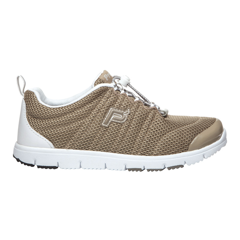 Propet TravelWalker II Sneakers Dame Taupe | vrJtQUJj