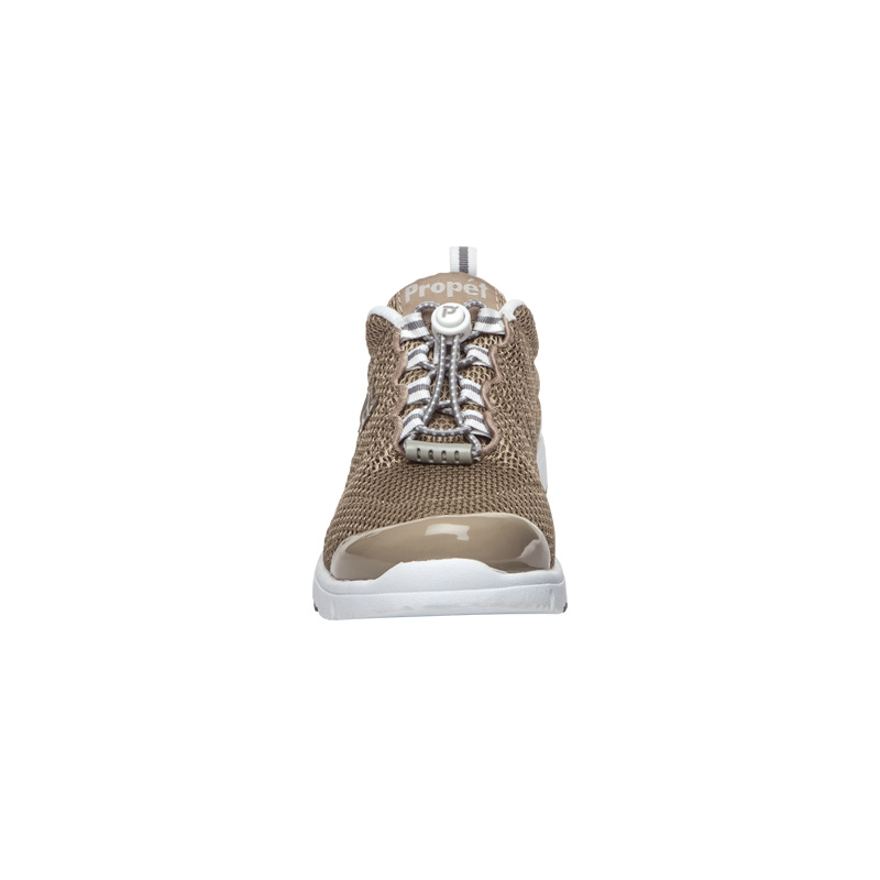 Propet TravelWalker II Sneakers Dame Taupe | vrJtQUJj