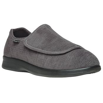 Propet Cush'N Foot Diabetic Herre Slate Corduroy | dGutGNWw