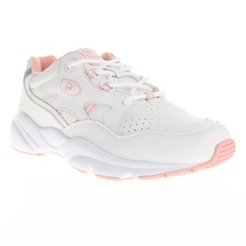 Propet Stabil Walker Sneakers Dame Hvide Lyserød | da65KJg6