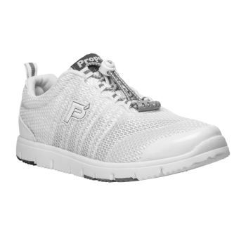 Propet TravelWalker II Sneakers Dame Hvide | GGkLUwPx