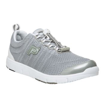 Propet TravelWalker II Sneakers Dame Sølv | 2hIbmlS0